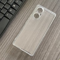 Soft Silicone Phone Case for Blackview A200 Pro TPU Phone Cover Black Transparent Cases for Blackview A200Pro Protective Shell