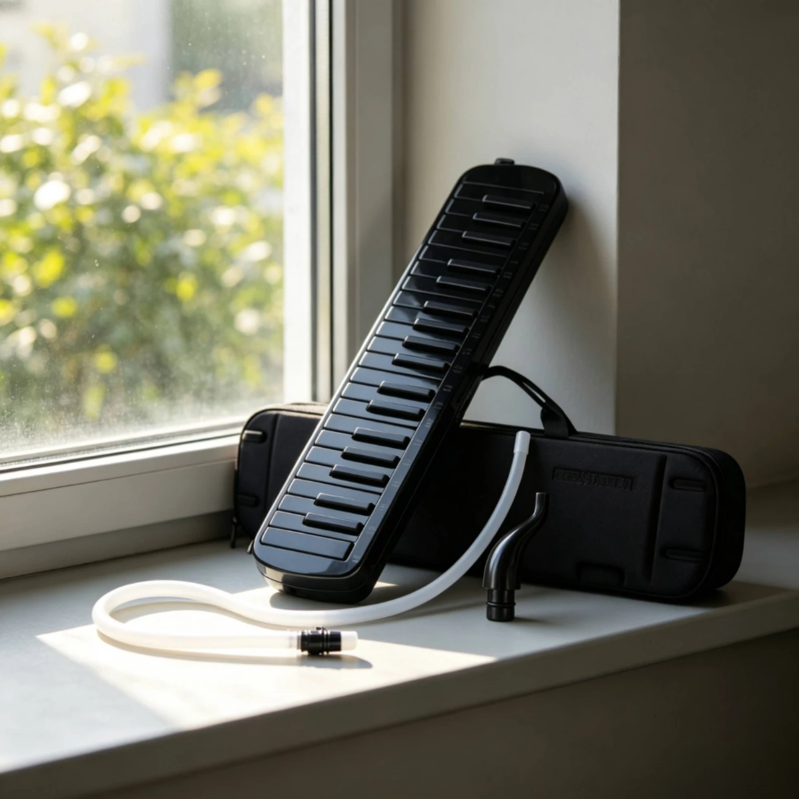 Melodica Keyboard Wind - Melodica 37-toetsen Pianica Blaasinstrument Compact Blaasinstrument