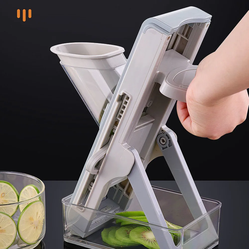 

Multifunctional Vegetable Cutter Potato Slicer Carrot Grater Gadget Steel Blade Meat Slicer Kitchen Accessories Food Cutter Tool