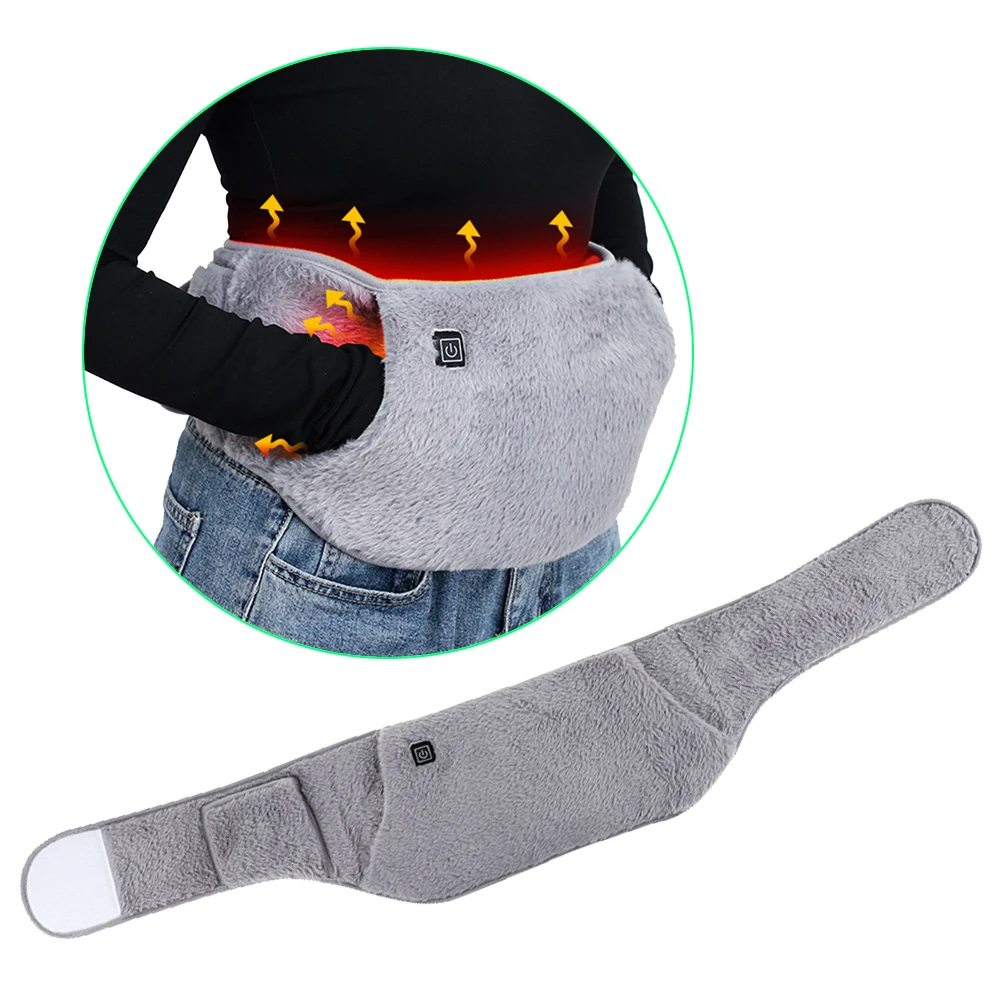 

Smart Library USB Electric Hot Compress Period Cramp Warm Uterus Belt Hand Warmer Menstrual Heated Pad Pain Relief Waist Abdomin