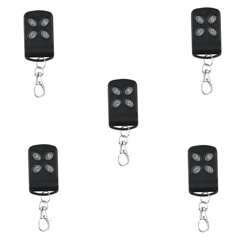 Télécommande sans fil à 4 canaux, 433 boutons Z successifs, interrupteur d'éclairage, copie clone, code duplicateur, clé, porte de garage, fenêtre, 5 pièces