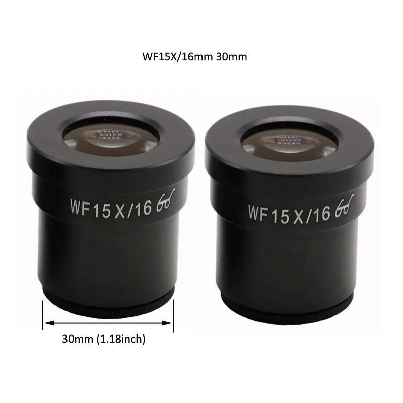 2 قطعة WF5X WF10X المجهر العدسة WF15X WF20X WF25X WF30X 23.2 مللي متر 30 مللي متر العدسات العينية لمجهر ستيريو بيولوجي