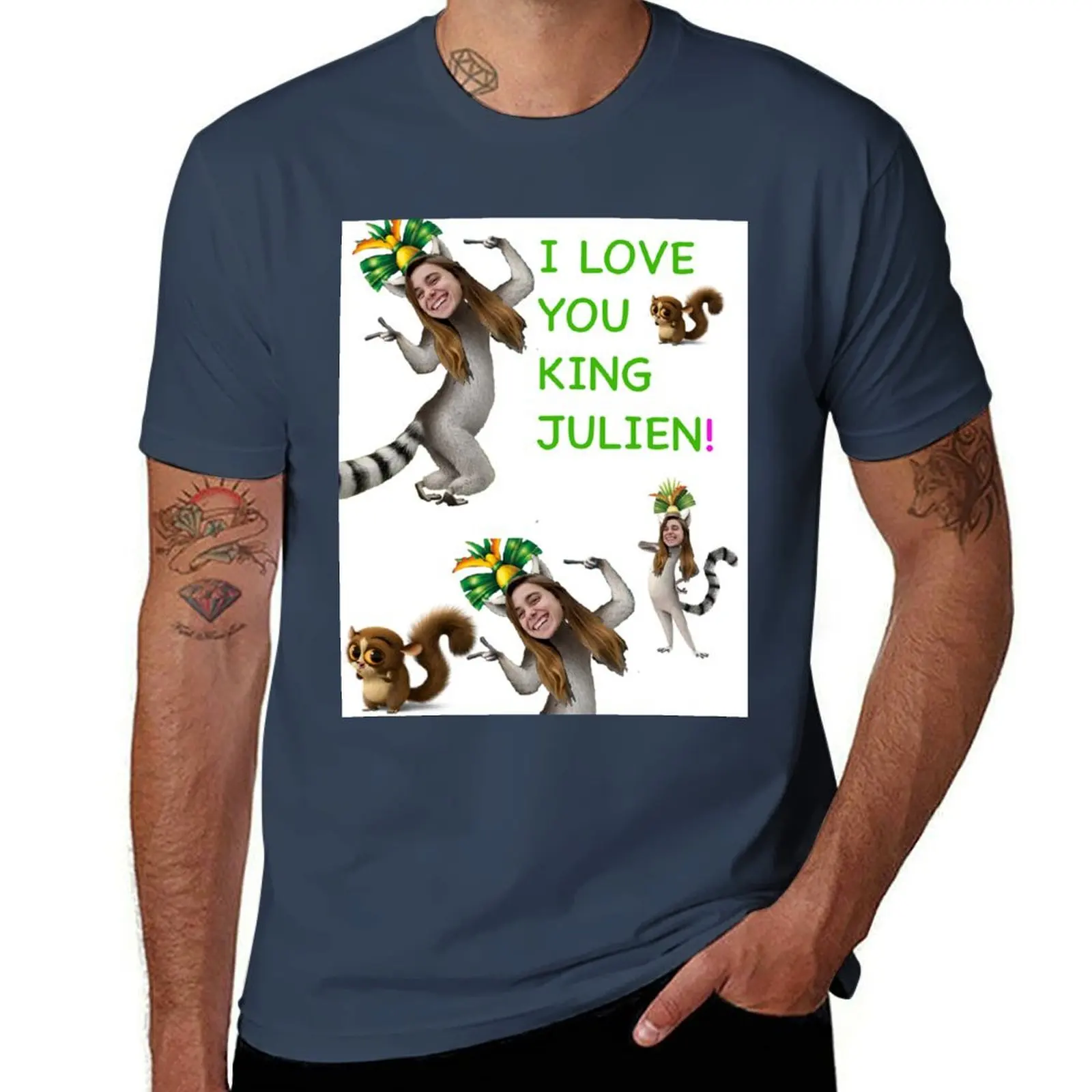 

King Baker Love You I Julien T-Shirt Mechanic Work Tee Shirt