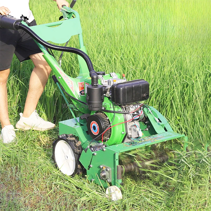 

5 In One Gasoline Weeding Machine Weed Slicing Making Machine Rotary Tiller Weeding Machine