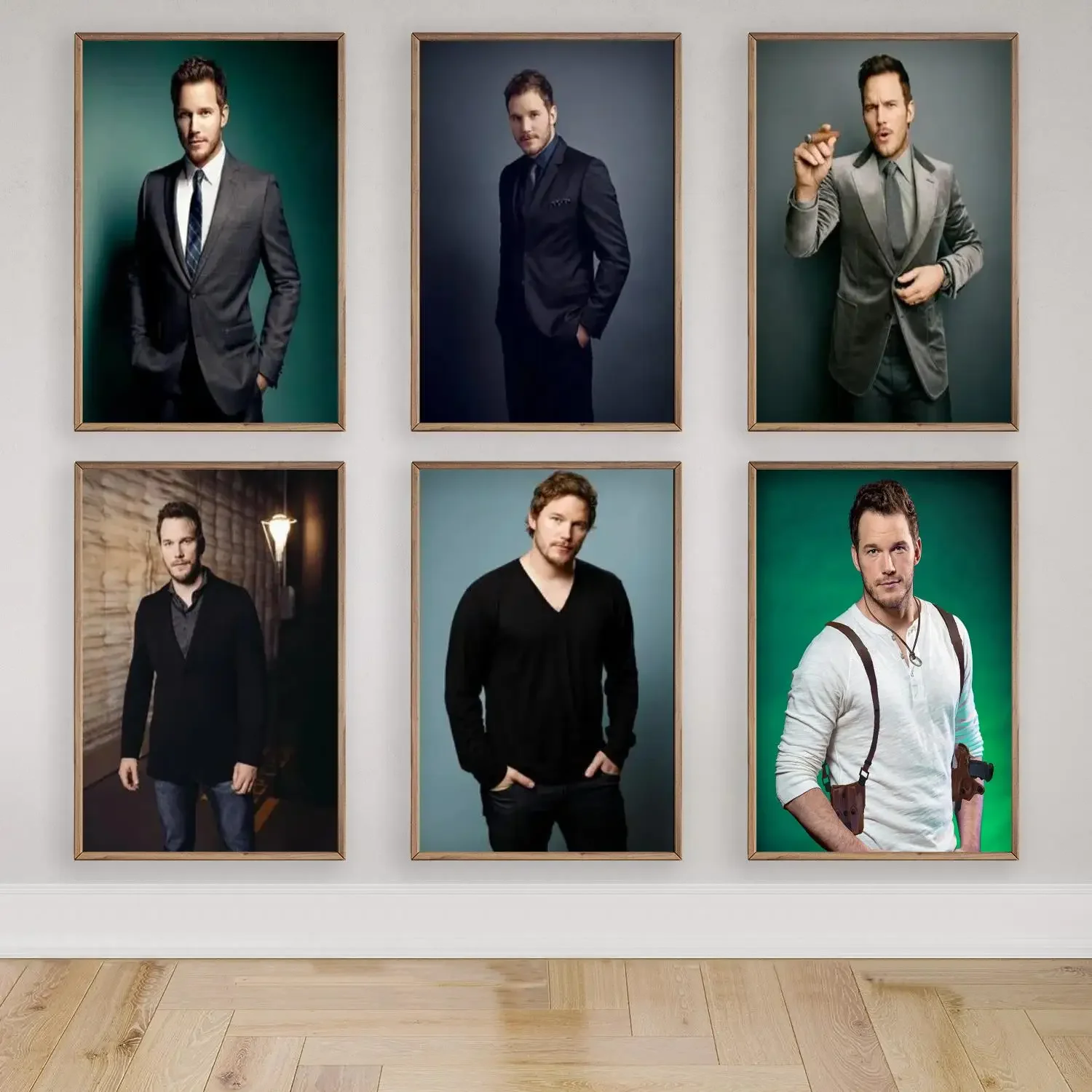 chris pratt actor Canvas Art Poster, Wall Art Picture Print, Modern Family Bedroom Decor Posters