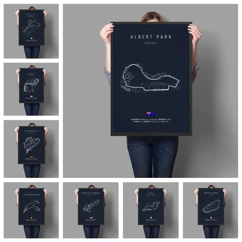 Современная-простая-эстетика-настенное-искусство-f1-formula-world-track-hd-масло-на-холсте-постер-для-дома-спальни-гостиной-украшение-подарок