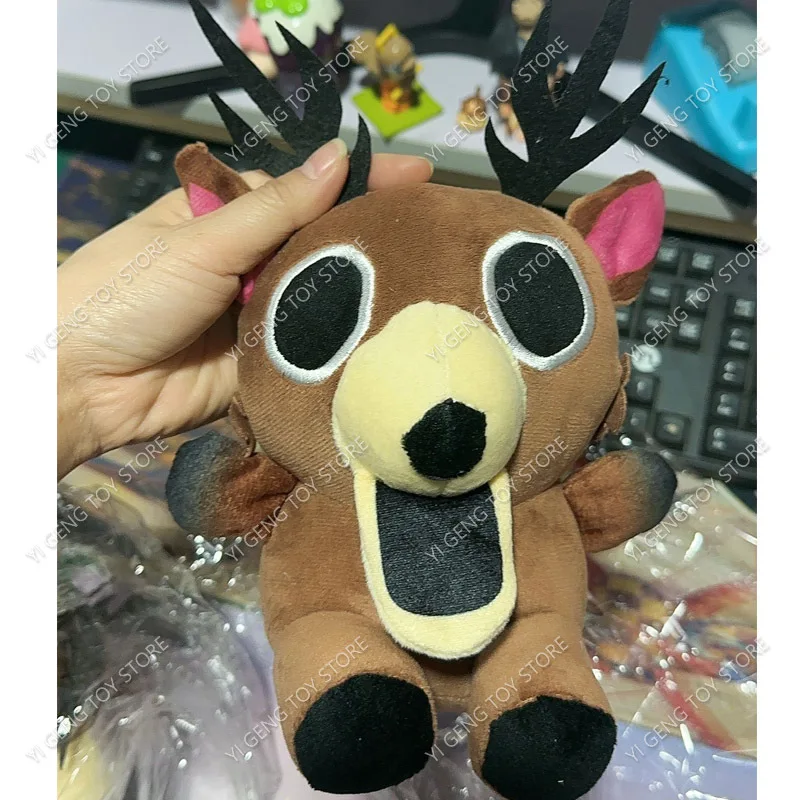 18 سنتيمتر Q 99 ليالي في الغابة الغزلان ألعاب من نسيج مخملي محشوة الحيوان لينة فيلم مستوحاة هدية الاطفال والمعجبين تحصيل هدية الكريسماس