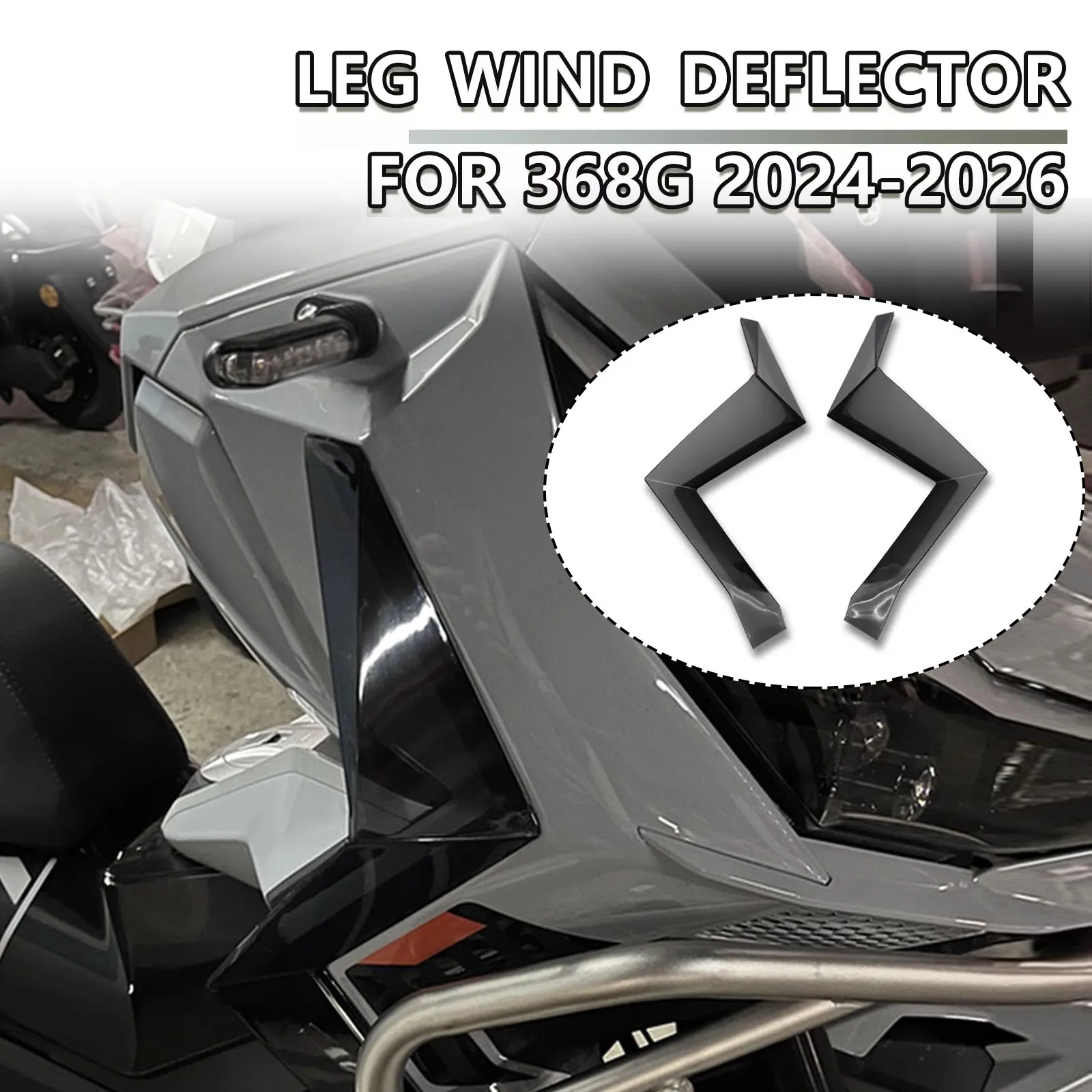 Leg Fairing Motorcycle For ZONTES 368 G 368G 368-G 2024-2026 Air Deflector Wind Deflector Side Windshield Leg Fairing Decorate