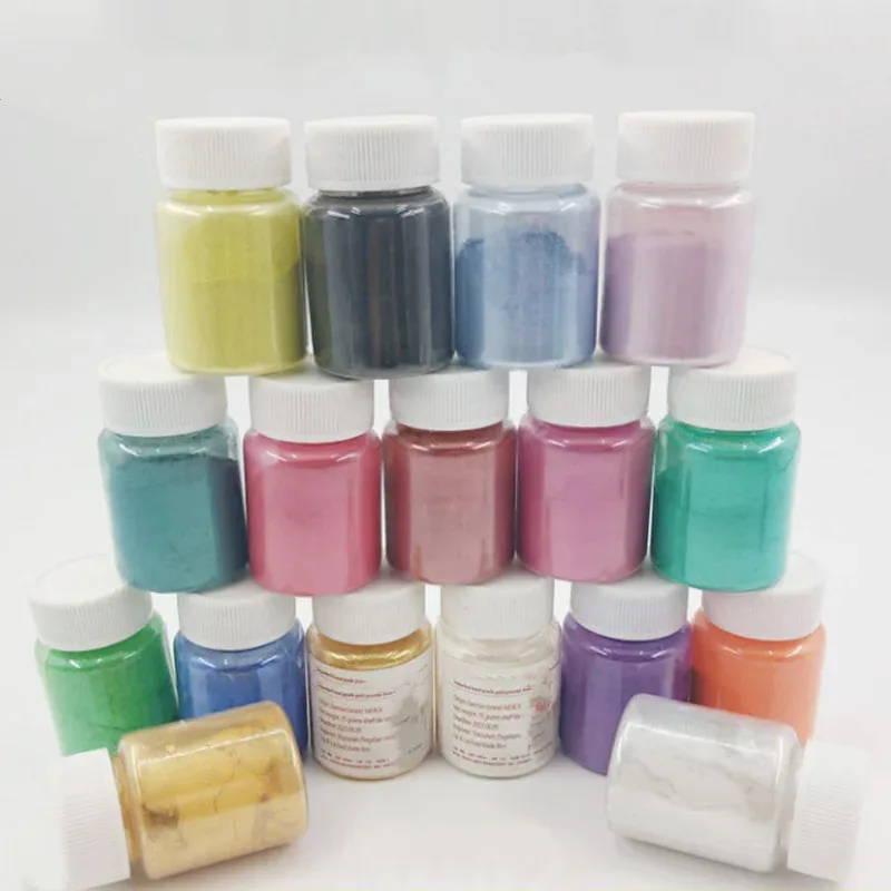 

15g Gold and Silver Glitter Powder for Mousse Cake Macaron Chocolate Baking Decoration