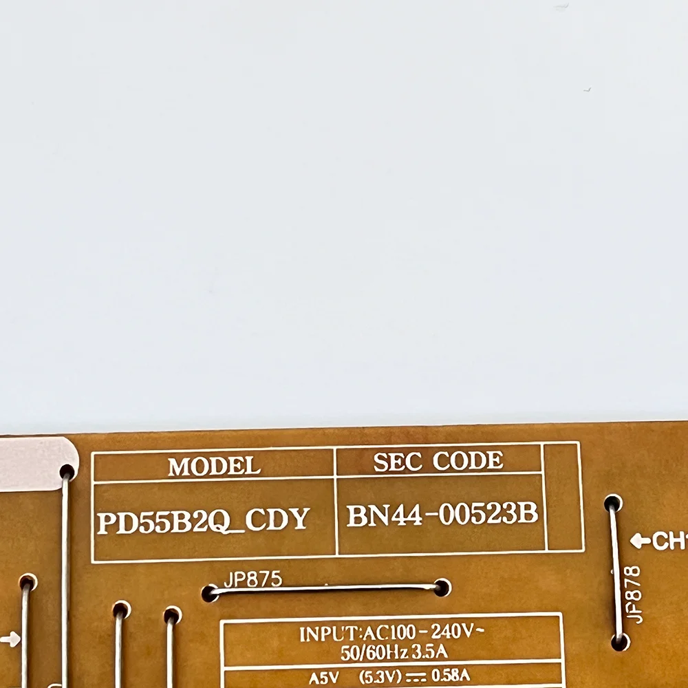 BN44-00523B PD55B2Q_CDY TV Power Supply Board is for UE55ES7000 UA55ES7100 UN55ES7500FXZA UN55ES7100FXZA UA55ES8000J UE55ES7000U