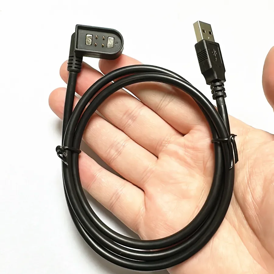 كابل شحن USB للكشف عن المعادن مع موصل مغناطيسي لسلسلة MINELAB Equinox