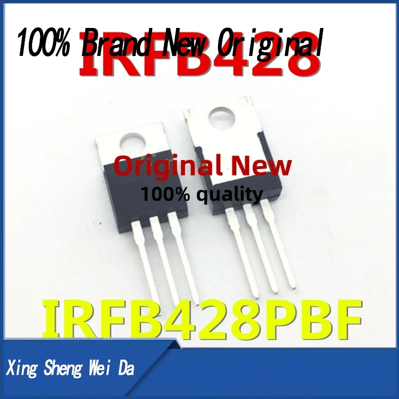 100% nuevo 50 unids/lote original MOSFET IRFB428PBF 40V130A IRFB428 TO-220 Transistor