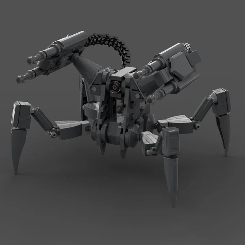 601 PCS Space War Model Obscure Droid Pack 2 MOC Customize Modular Building Block Simple Design Popular DIY Assembly Toy Gift