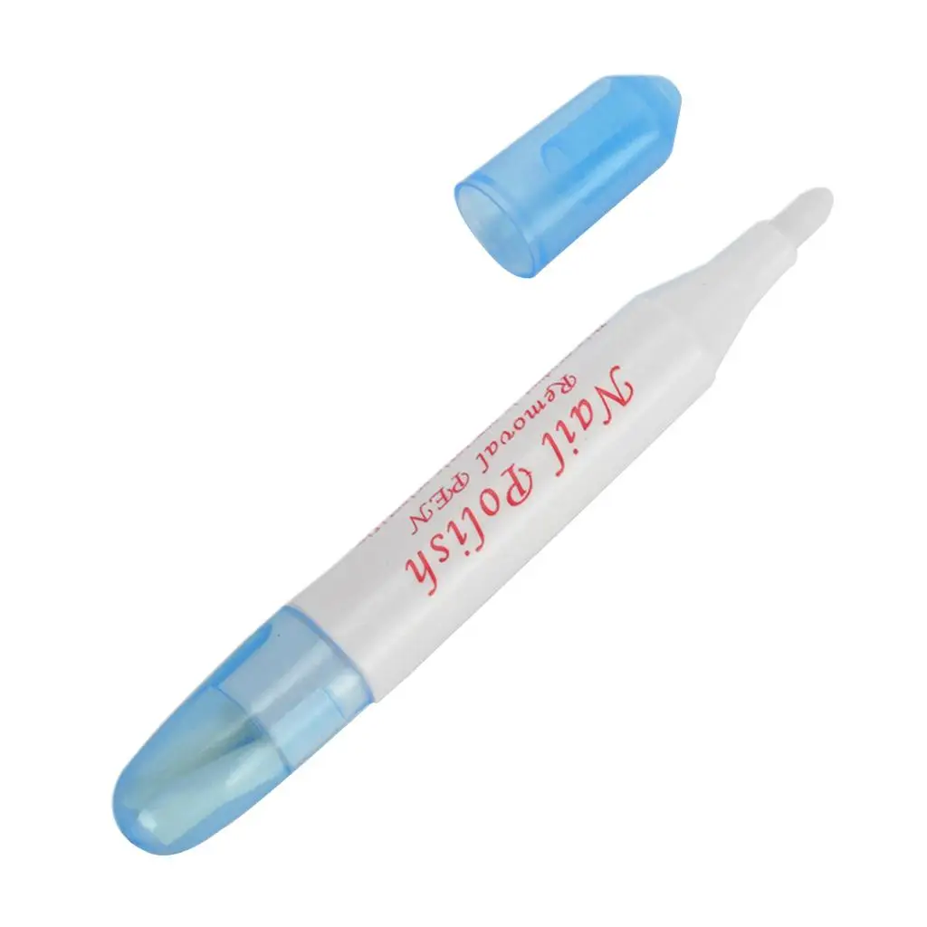 لـ MagiDeal 5 قطع مزيل طلاء الأظافر، قلم تزيين الأظافر، مصحح للمكياج