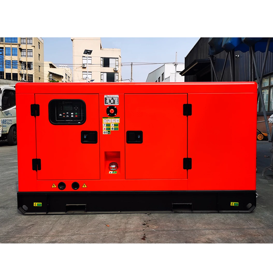 silent 15kw 15kva soundproof water cooled diese l generator set  kubota japan