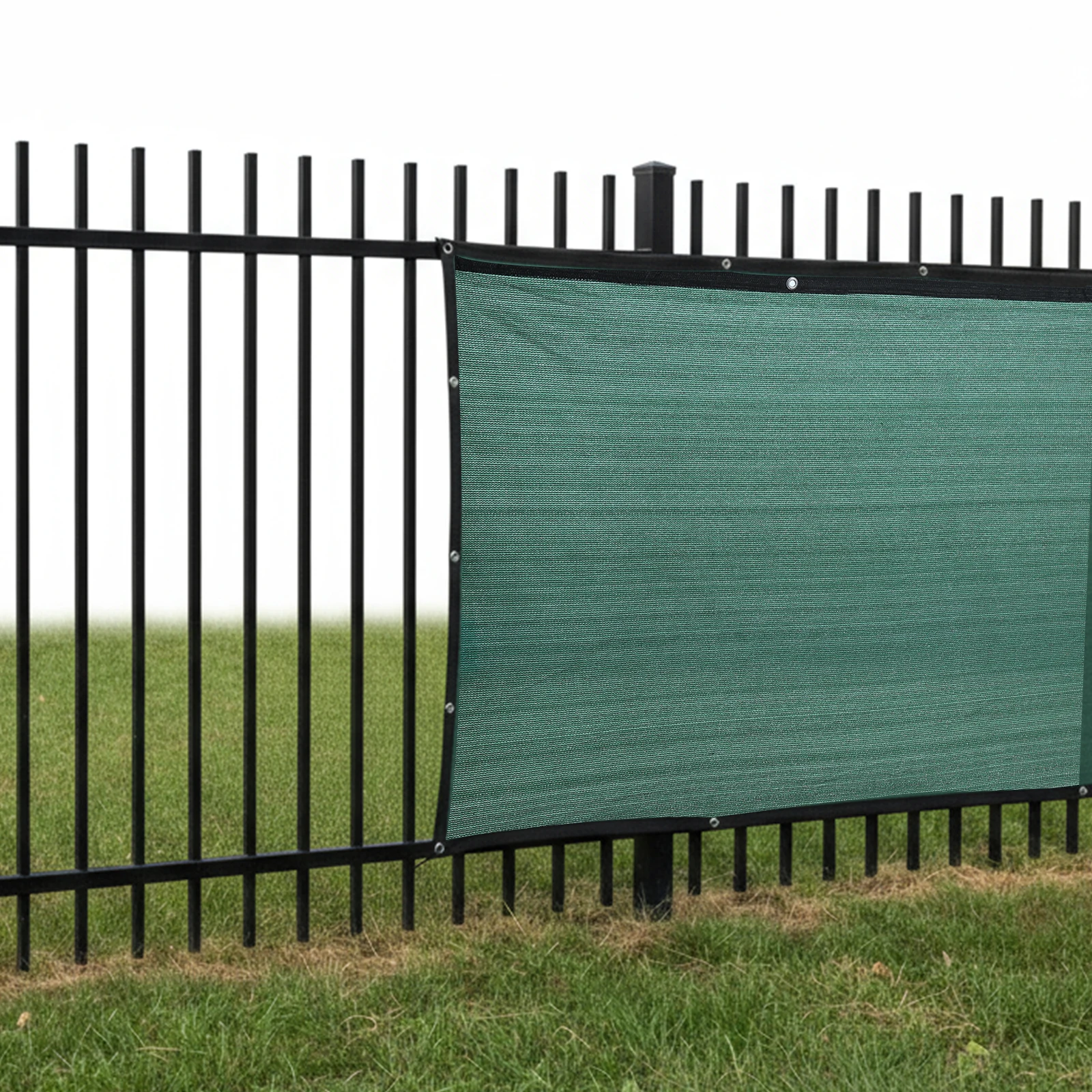 

4ft X 455ft Fencing Shade Cover 90% Blockage with Reinforced Bindings and Metal Grommets for Outdoor Wall Garden Yard Backyard
