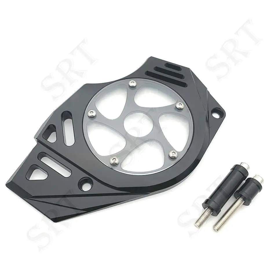 Cocok untuk Kawasaki Ninja 650R ER4F ER6F 2006-2016 Aksesori Motor Penutup Dekoratif Pelindung Rantai Sproket Depan