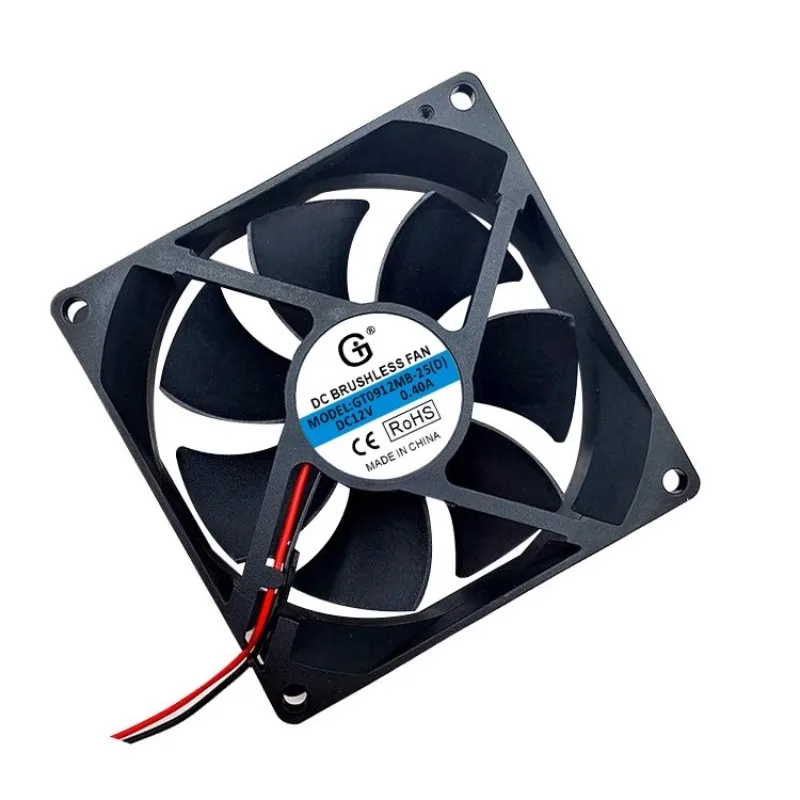 

New Cooler Fan for GT0912MB-25 DC12V 0.40A 9025 inverter welding machine cabinet cooling fan 90 * 90 * 25mm