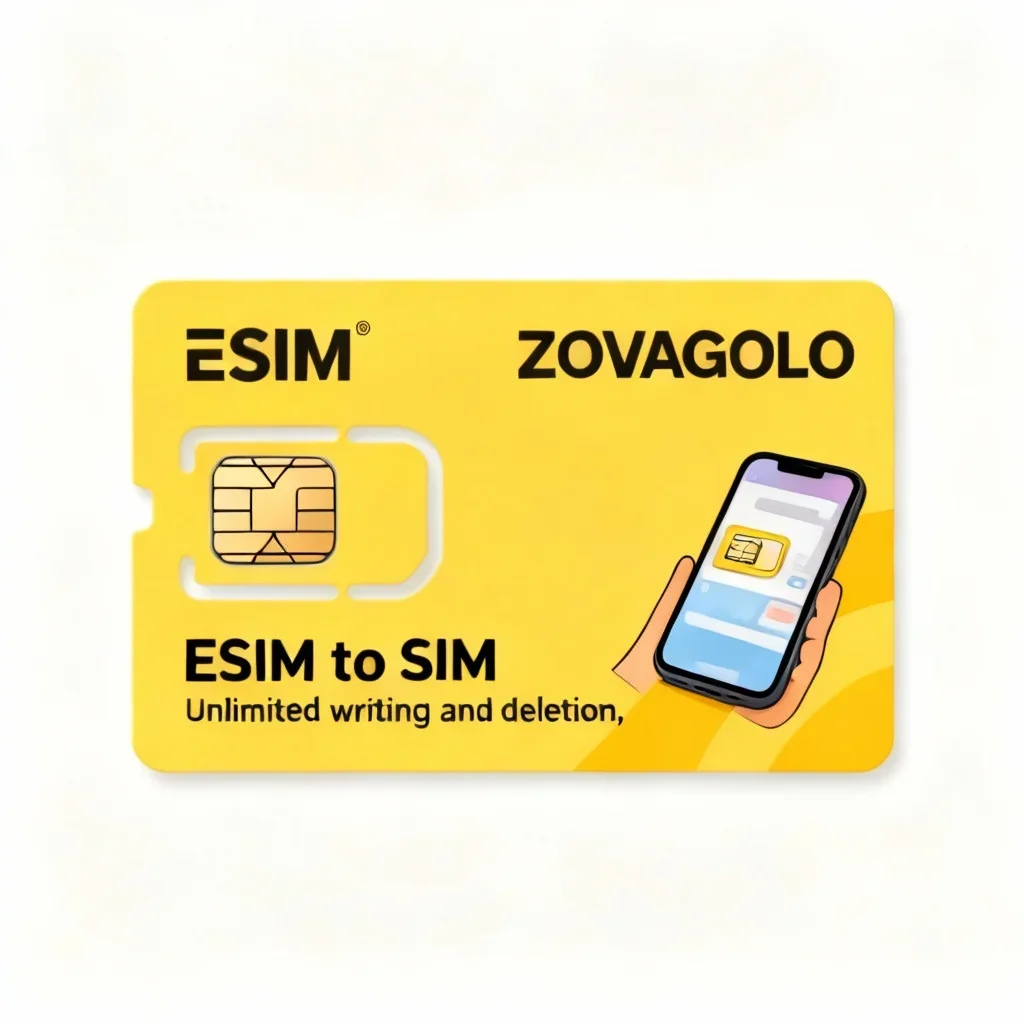 eSIM Writer + Type-C EUICC Reader – Load 10-15 Numbers on Reusable SIM, PC/Phone Compatible