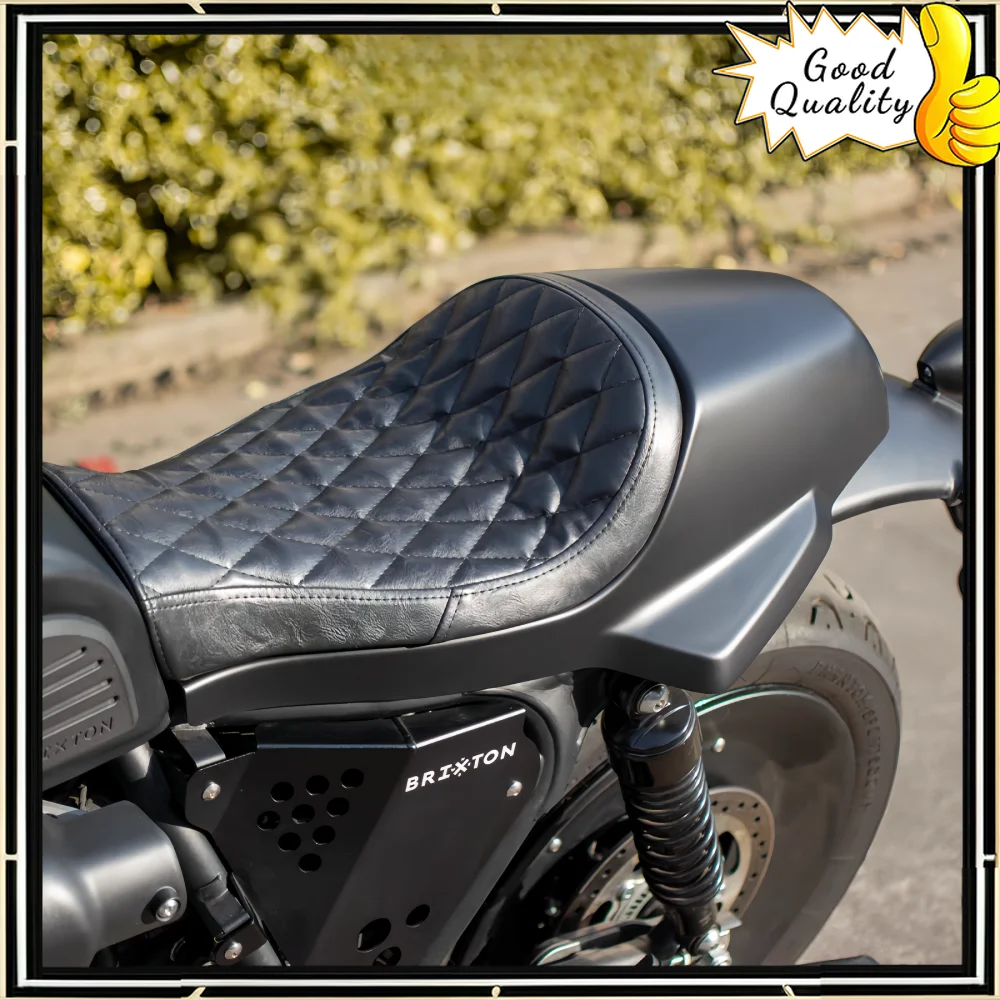 

Good Quality Original Retro Motorcycle Seat Cushion for GK1200 Brixton Cromwell 1200 Camel Hump Seat Cushion