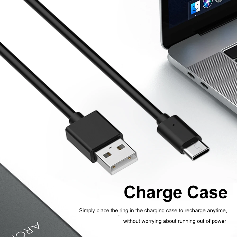 

Compatible for Oura Ring Gen 4 Compact Charging Box Portable Safe Charging Dock with USB-C Cable for Smart Ring