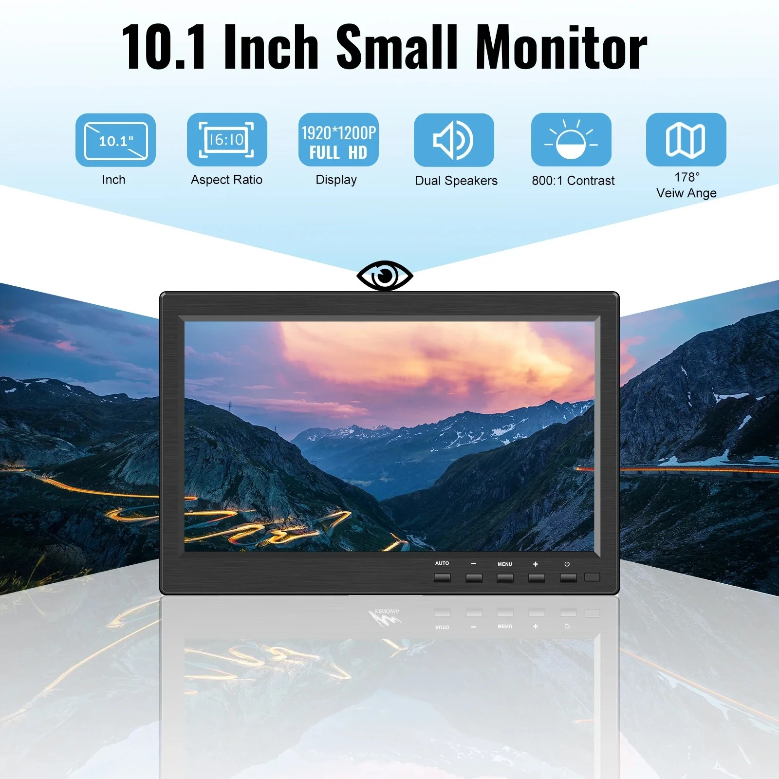 HOT 10,1 Zoll 2K tragbarer Mon – Pc Gaming On Android Bewertung und Preis