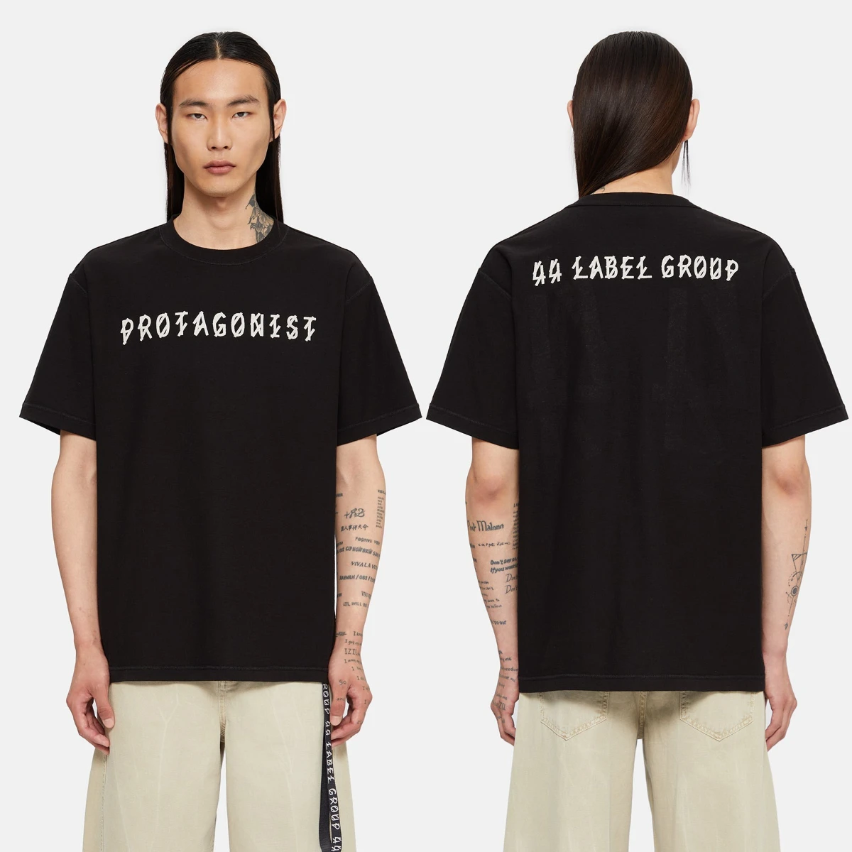 44 تسمية مجموعة تي شيرت العلامة التجارية الأوروبية جيماري برلين الربع الرجال النساء للجنسين قصيرة الأكمام عالية الجودة الشارع الشهير Harajuku تيز