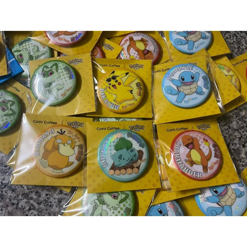 

Pokemon Figure Squirtle Pikachu Charmander Sprigatito Bulbasaur Psyduck Psykokwak Enton ACG Pendant Toy
