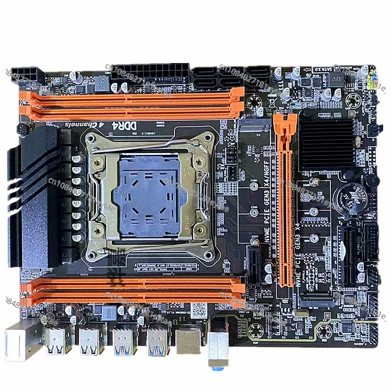 X99-D4M4 main board LGA 2011-3 server DDR4 quad channel E5 2683 2690v3V4cpu