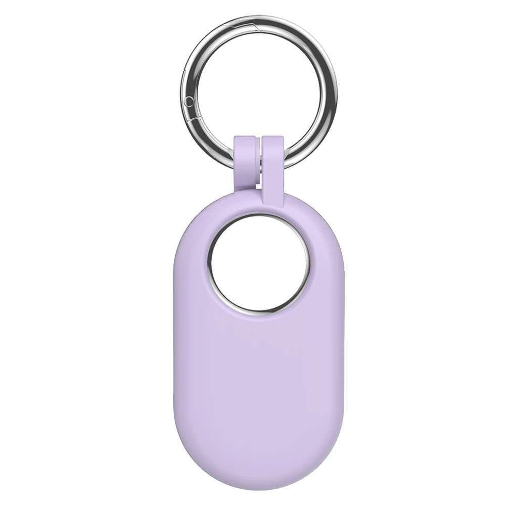 Portátil Silicone Protector Case Locator, Anti-Loss Case Cover com fivela de metal, compatível para SmartTag 2