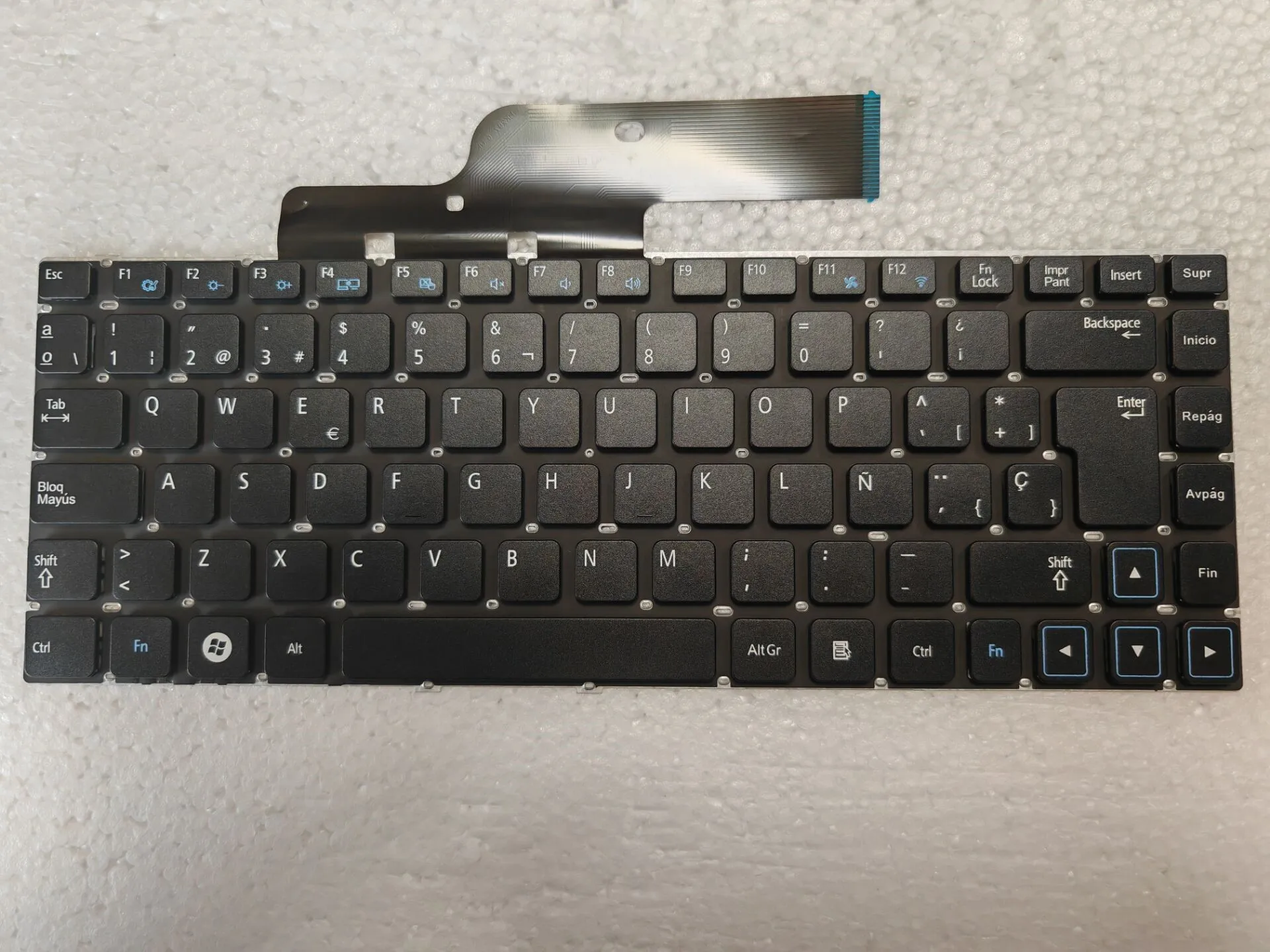 Do Samsung NP300 300V4A 300E4A NP300V4A NP300E4A E4A V4A klawiatury laptopa hiszpański