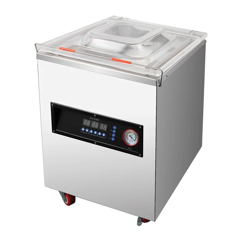 High Efficiency Continuous Vacuum Sealer Vertical Food Vacuum Packaging Machine