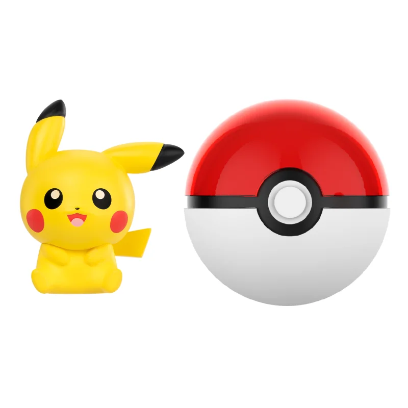 Pokemon Anime Pokeball Action-figuren Sylveston Umbreon Gengar Mini Puppen FUNISM Original Echte Modell Auto Ornament Spielzeug Geschenk