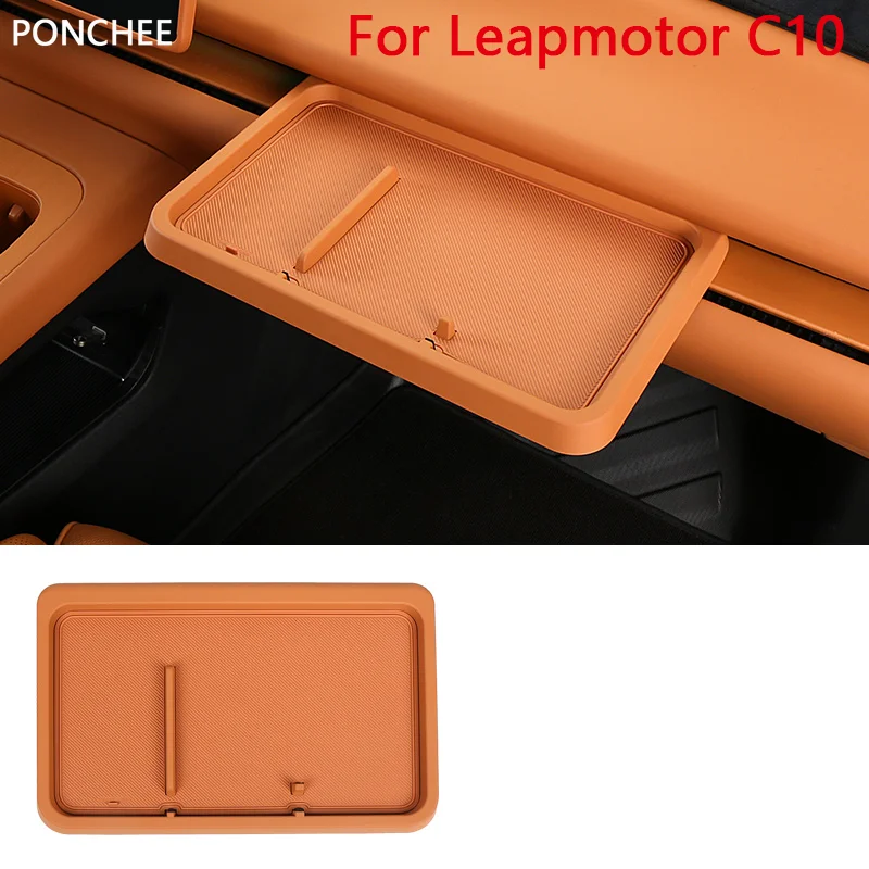 

Passenger Seat Small Table for Leapmotor C10 2024-2025 Central Control Storage Box Automobile Modification Supplies Convenient