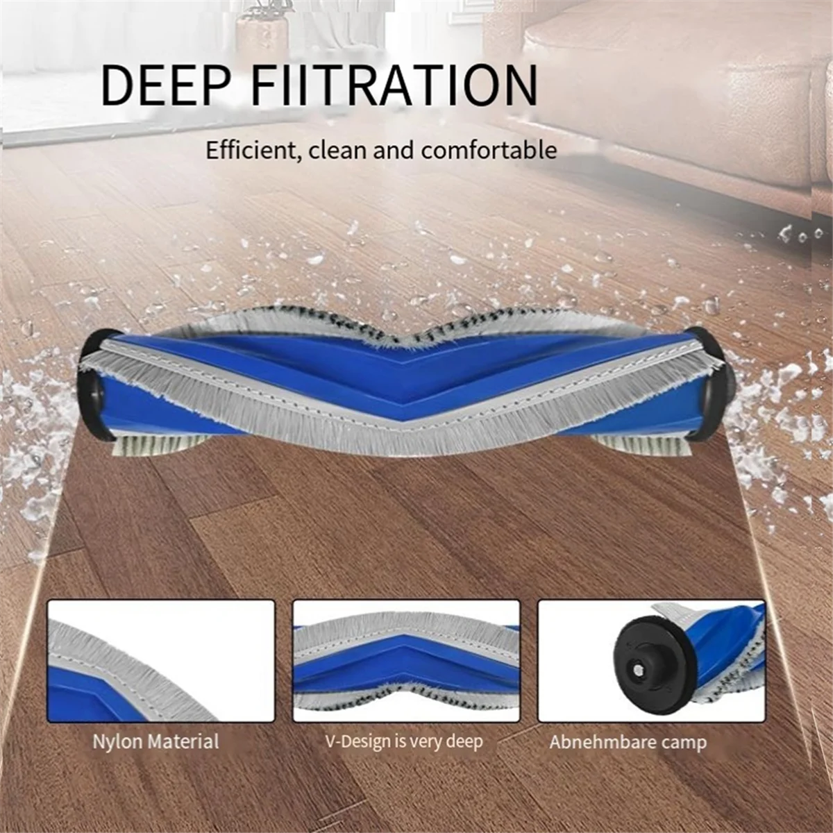 อุปกรณ์เสริมสําหรับเครื่องดูดฝุ่นหุ่นยนต์ T30 / T30 Max / T30 Pro ชุดเปลี่ยนพร้อมแปรงหลัก ถุงเก็บฝุ่น