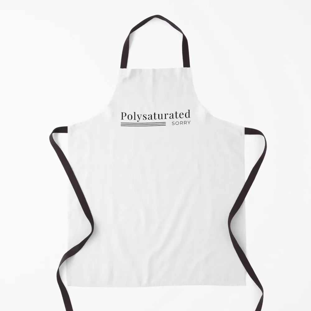 Polysaturated (Sorry) Apron with personal logo Chef Uniform Woman Waterproof women Kitchen For Women Apron