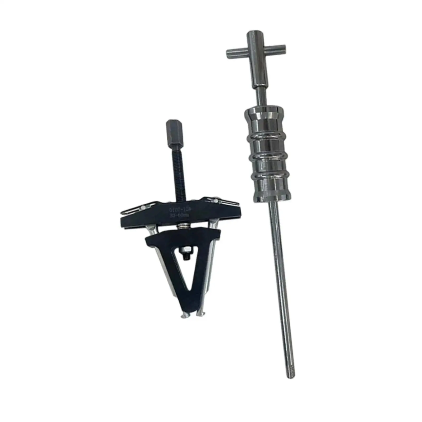 Carbon Steel Gear Puller Set Adjustable Bearing Extractor Puller Tool for Motorcycle Steering Disassembly