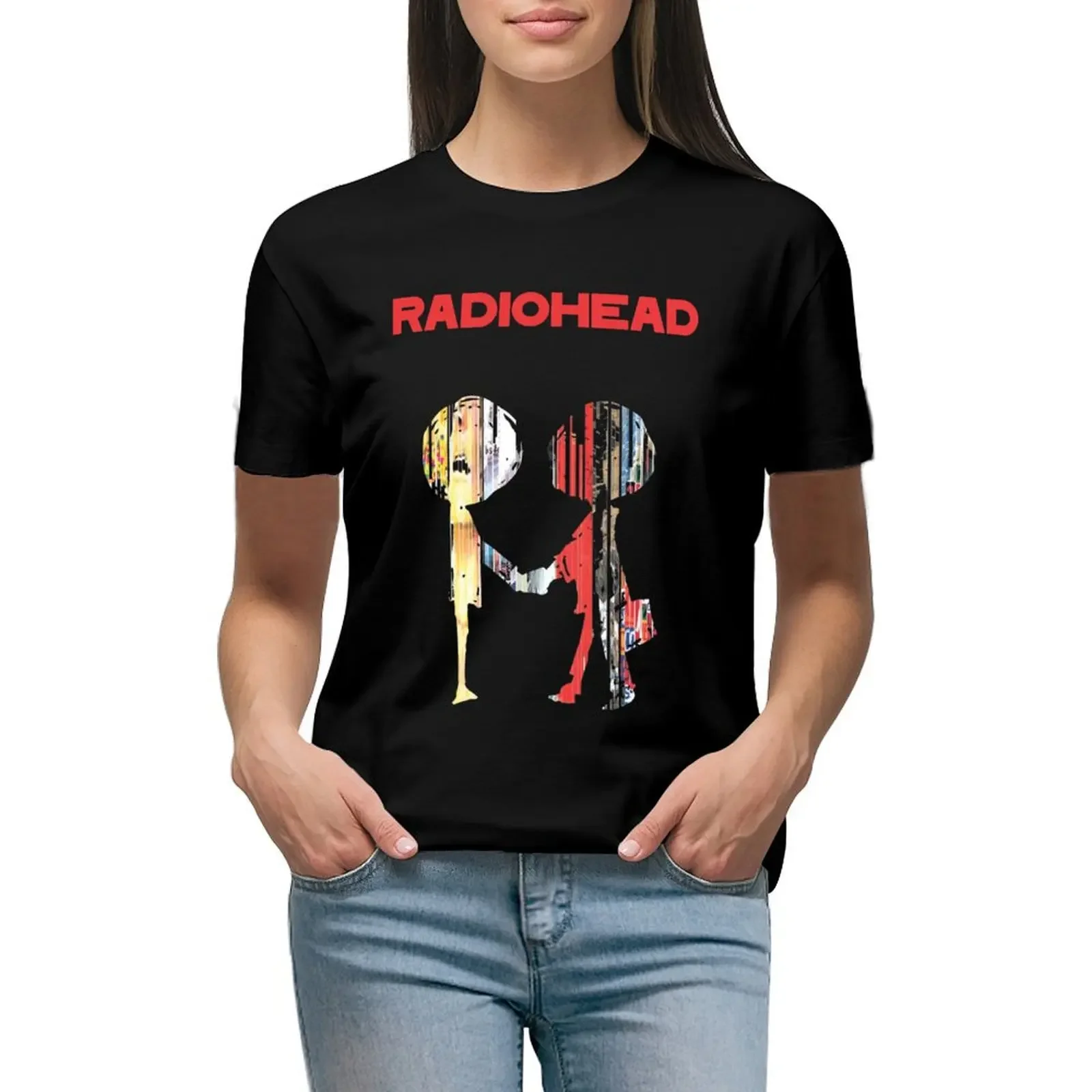 

Radioheads T-Shirt Aesthetic clothing animal prinfor Short sleeve tee plus size tops clothes for woman