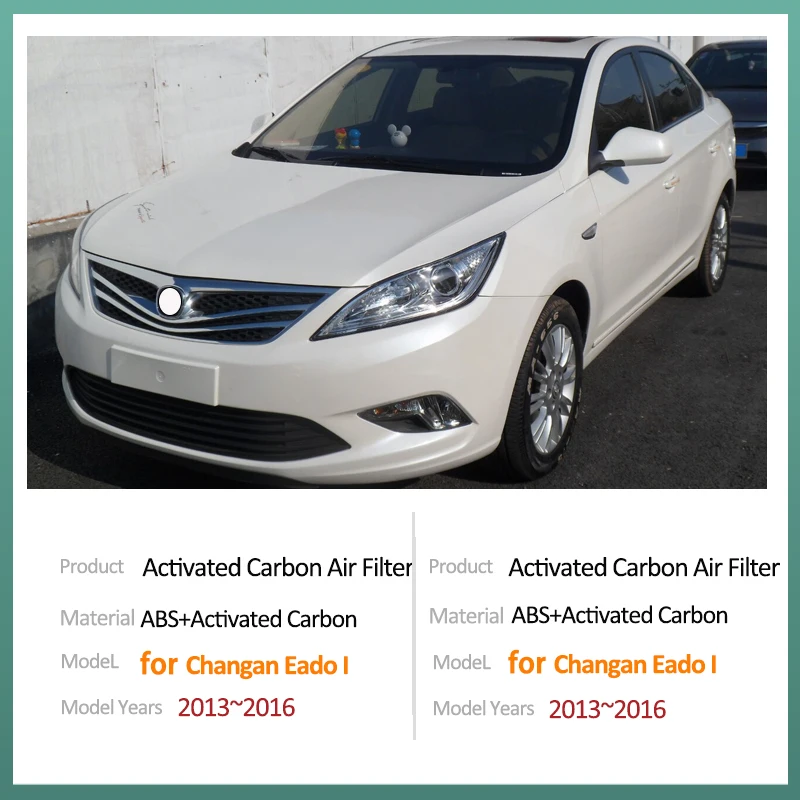 Activated Carbon Air Filter for Changan Eado I 2013 2014 2015 2016 Air Conditioner Filter Car Accessories Auto Parts N95 Upgrade