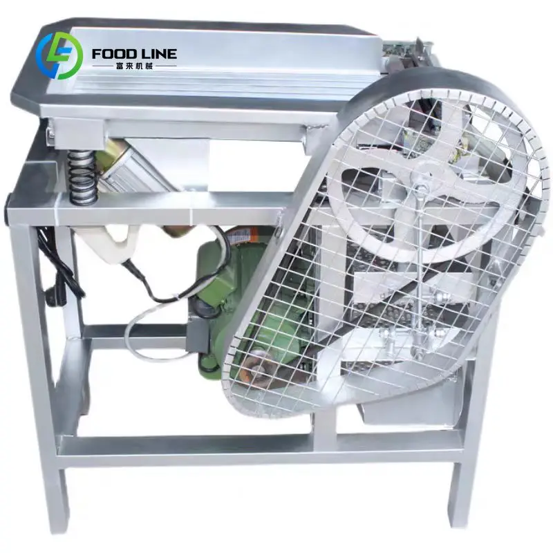 Industry Green Beans Sheller Green Pea Peeling Splitting Automatic Fresh Soybean Peeler Removing Shelling Machine