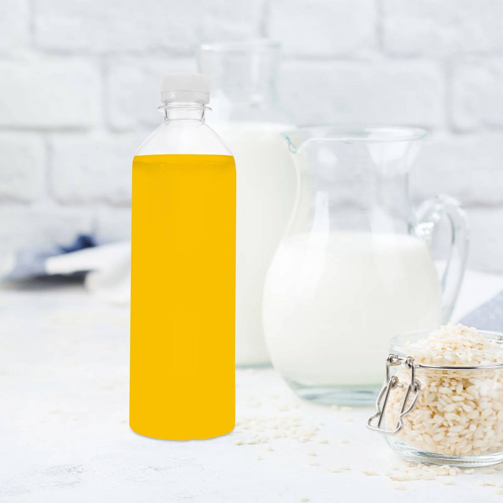 10 Pcs Beverage Storage Bottles Plastic Drink Convenient Water Food Containers The Pet