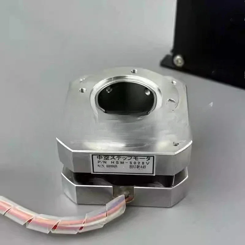 Precision Hollow Turntable Stepper Motor HSM-5028V 90% New Diameter 22 for Electronic Components Market