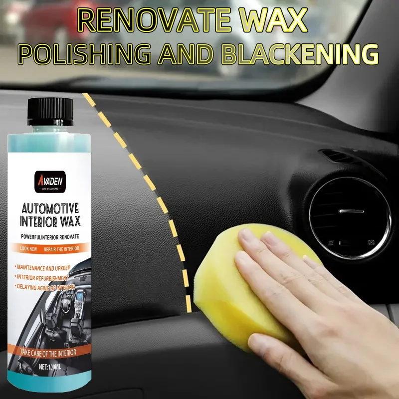 

Воск для ремонта салона автомобиля - средство для ремонта пластиковых деталей, защита для шин и блеска, антивозрастной, усилитель внутреннего блеска