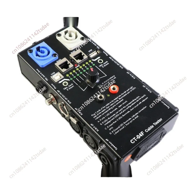 Multifunction CT-20, Audio Cable,Signal XLR, DlíNea , Support 20 Types of Testing