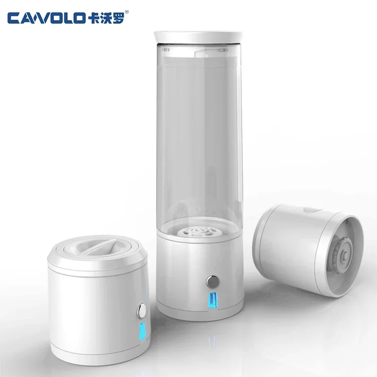 Cawolo portable hydrogen water ionizer spe pem technology korean hydrogen bottle