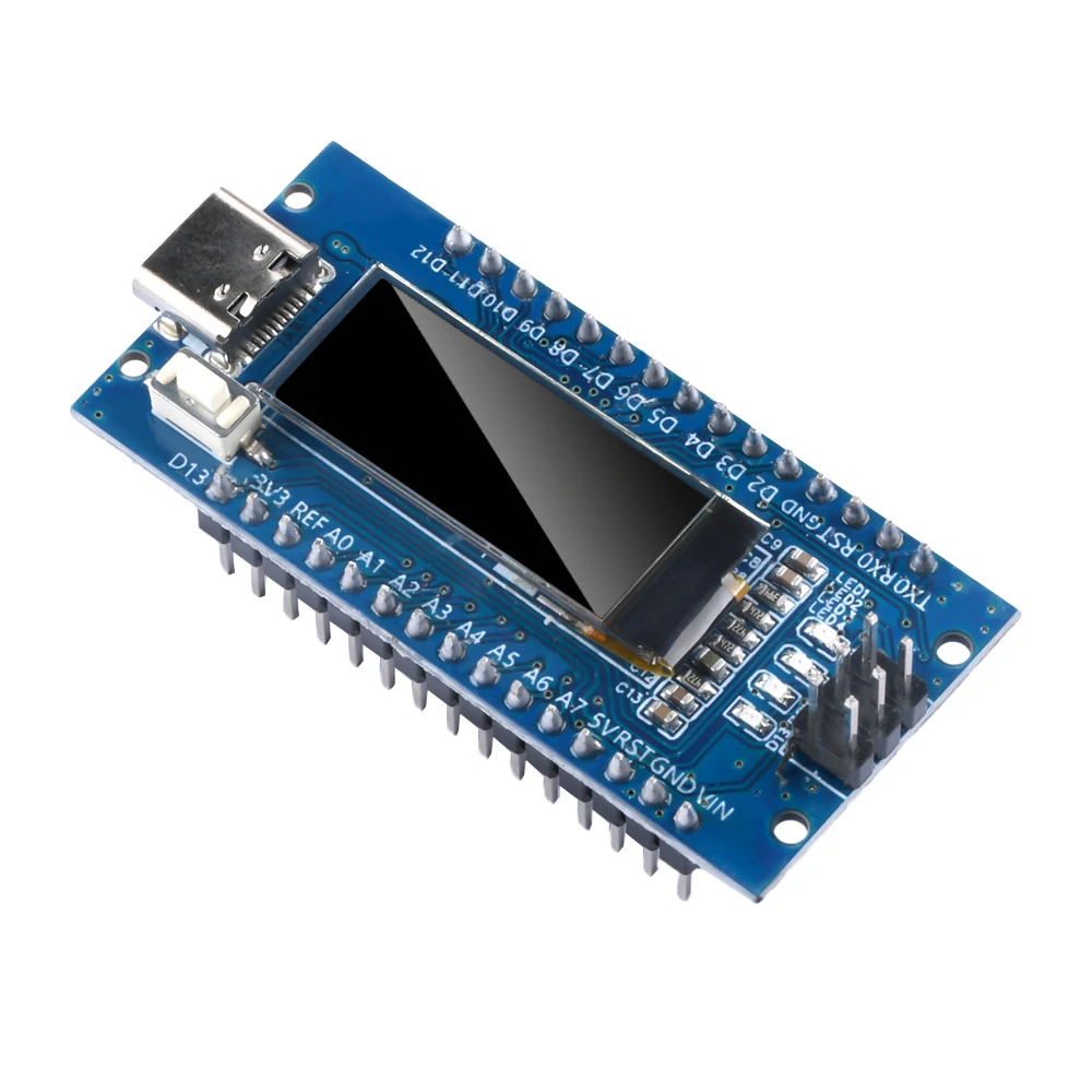 Nano V3.0 Development Board ATmega328P CH340C 0.91\'\' OLED Display 128*32 For Arduino Nano V3.0 MINI USB Micro USB Type-C USB