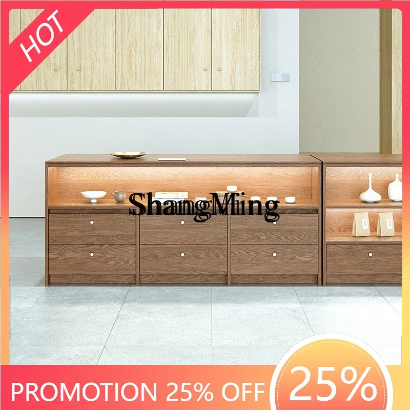 SM home clothing store cashier Nakajima display table, locker, paint decoration ornament, exhibition stand