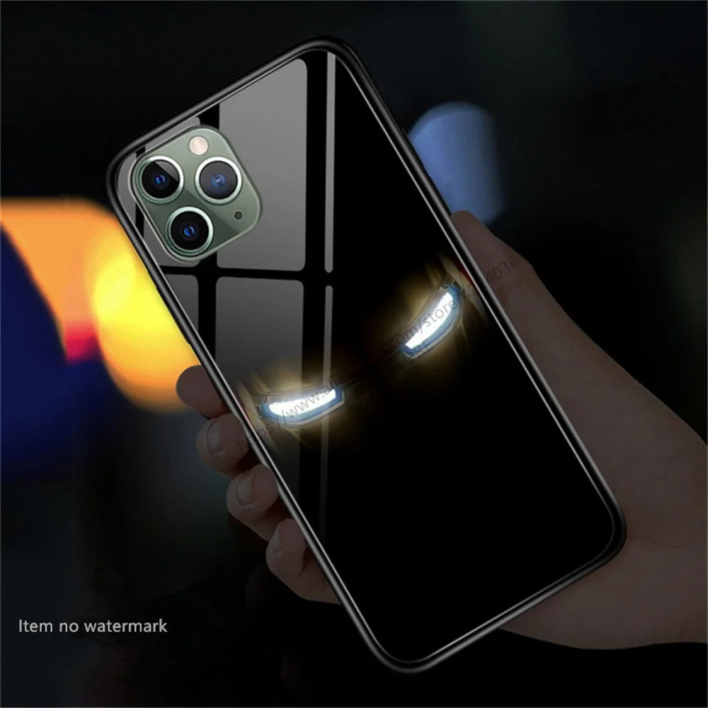 

Fashion In Street Led Luminous Light Up Phone Case Popular Design For XiaoMi 13 12 11 Pro Ultra RedMi K60 K50 K40 Poco F3