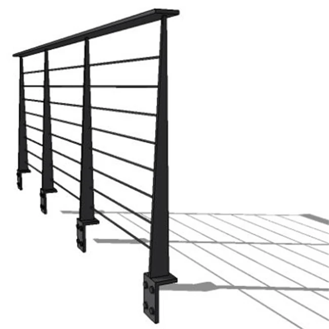 

Modern Stainless Steel Wire Railing Handrail Balcony Balustrade