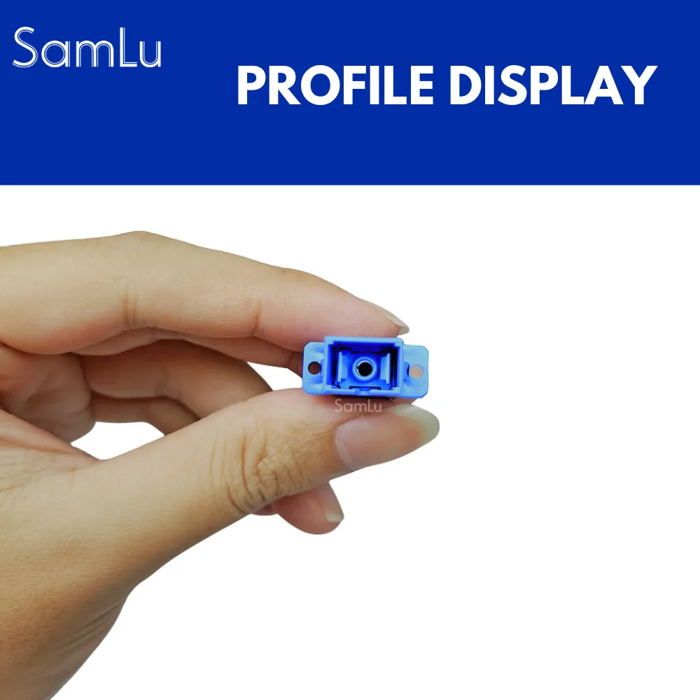 Adaptateur de connecteur de Fiber optique SC UPC, bride SC/UPC SM monomode Simplex SC-SC UPC coupleur conector fibra optica mуфта